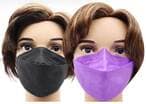 اشتري N95 Face Mask Purple And Black Combo Pack 20 Pieces في الامارات