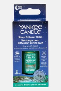 Yankee Candle Peaceful Dreams Electric Fragrance Sleep Diffuser Refill 14ml, Blue