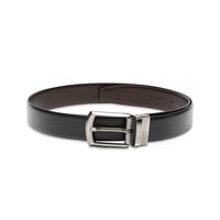 Inahom Reversible and adjustable Italian Leather Belts IM2021XDA0008-40-Black/Brown
