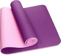 Sky Land Fitness Adult Tpe Yoga Mat Em-9304-P, L, 183 X W 61 X 0.6 Cm- Purple