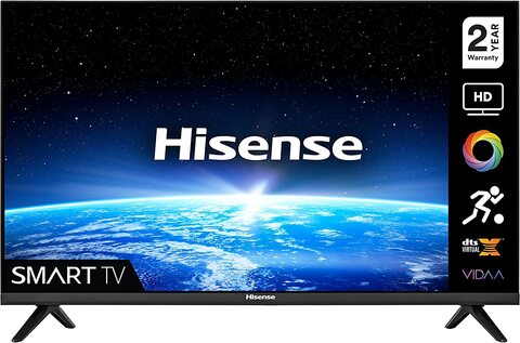 Hisense 32 Inches, HD Smart TV, 32A4H (With Natural Colour Enhancer, VIDAA U5 OS, Youtube, Netflix, Freeview Play Shahid &amp; WiFi)