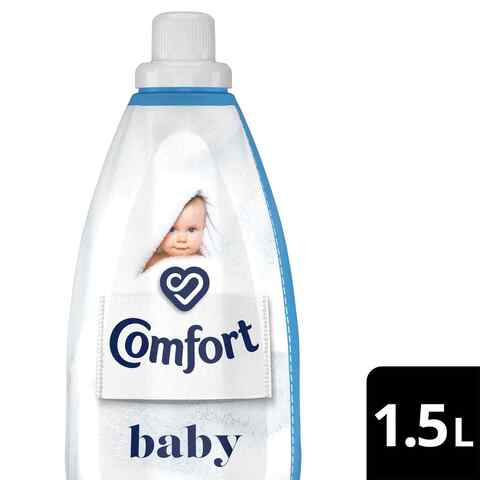 Comfort  Concentrated Fabric Softener For Sensitive Skin For Baby 100% Hypoallergenic And Dermatologically Tested 1500ml