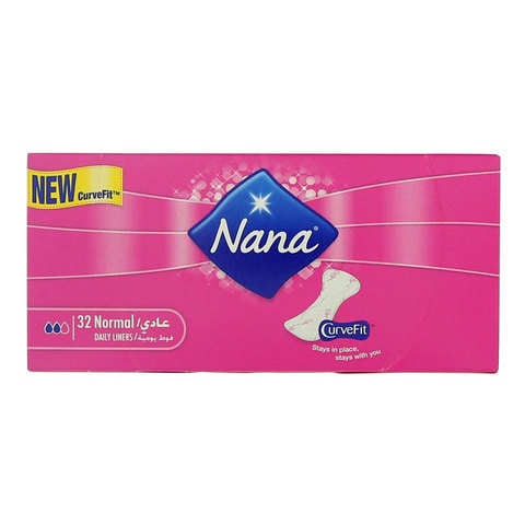 Nana Normal Daily Liners 32 Pads