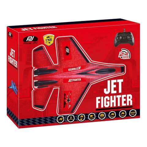 باور جوي لعبة طائرة مقاتلة نفاثة تعمل بالتحكم عن بعد متعددة الألوان