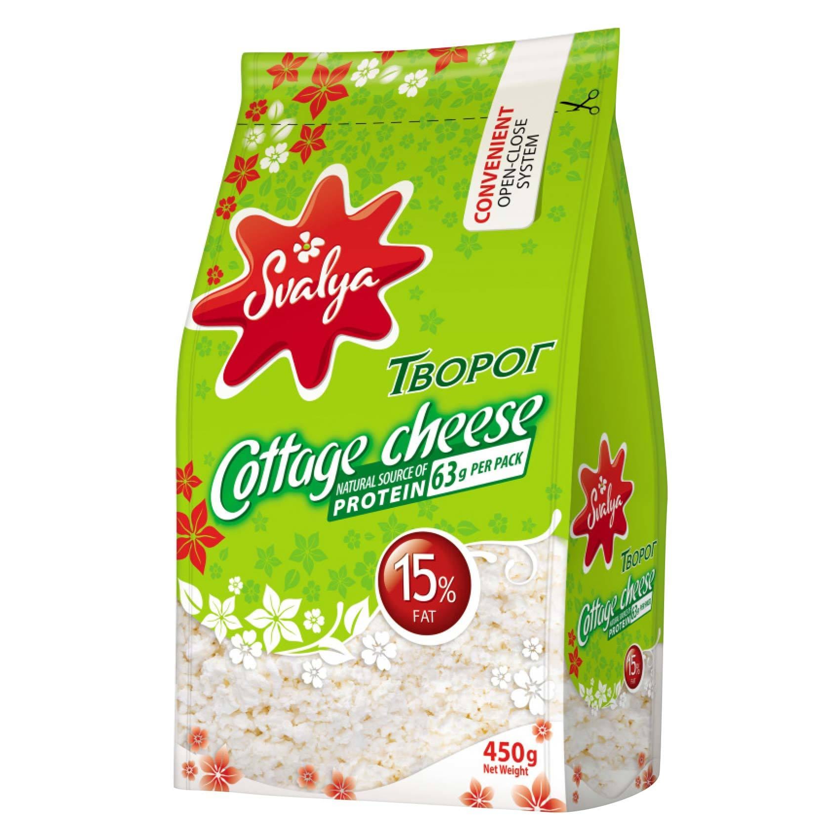 Buy Svalia Cottage Cheese 15 450g Online Shop Fresh Food on