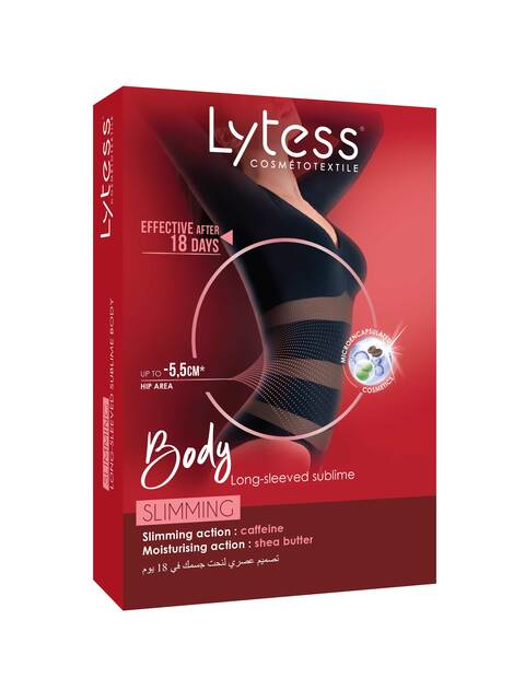 Lytess Slimming Hyaluro Flash Flat Tummy Leggings,Black L/XL