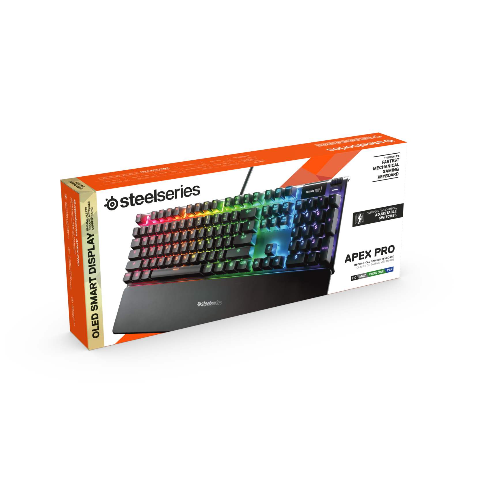 Buy Steelseries Apex Pro Gaming Keyboard Online Shop Electronics Appliances On Carrefour Uae