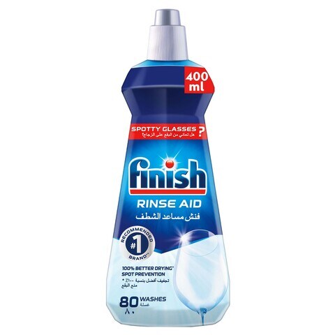 Finish Rinse Aid Liquid Original Dishwasher 400ml