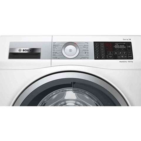 Bosch-Frontload Washer-Dryer 10/6Kg White WDU28560GC