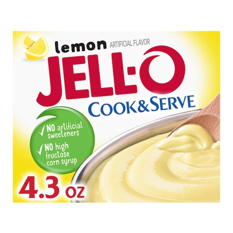 Jell-O Cook And Serve Lemon Pudding And Pie Filling 121g