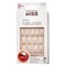 Kiss Salon Full Natural Cover Artificial Nails KSN05 White 28 count