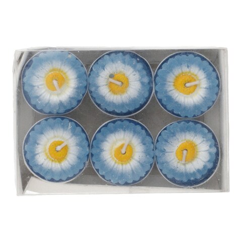 Flower Candle (Pack of 6)