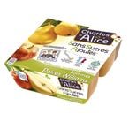 Buy Charles  Alice No Added Sugar Apple Pear Dessert 100g Pack of 4 in UAE