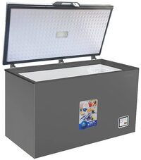 Nikai 440 Liters Chest Freezer With Anti Scratch Cabinet, Silver - Ncf440N7S, 1 Year Warranty