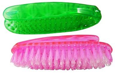 Beautiful Bathroom Cleaning Scrubbing Brush with Strong bristle for Removing Tough Stains (Multi-Purpose Use Brush) (Pack of 1 Unit).