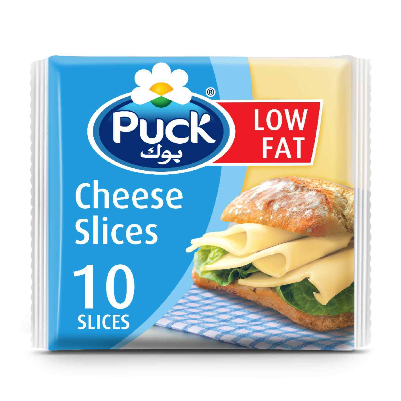 Buy Puck Low Fat 10 Cheese Slices 200g Online Shop Fresh Food on Carrefour UAE