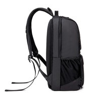 Arctic Hunter Premium Backpack Water Resistant Built-in USB Headphone Jack   Laptop Daypack for Men and Women B00532 Black