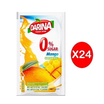 Darina Instant Powder Drink Light Mango 12GR X24