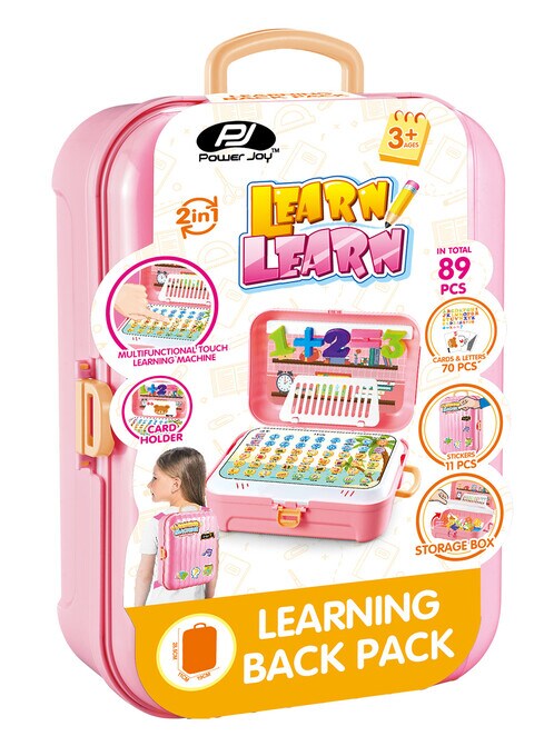 Power Joy LearnLearn Multi-Function Learning Backpack Battery Operated