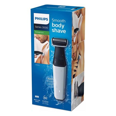 Philips Smooth Body Shaver BG3005/15 Black &amp; White