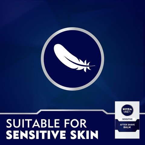 Nivea Men Sensitive After Shave Balm With Chamomile And Hamamelis 100ml