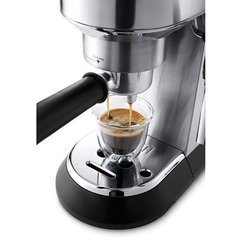 Delonghi espresso machine coffee maker, 1.1L, 1350W, DLEC685.M , silver