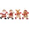 2022 Christmas Decorations,4 Pack Xmas Tree Decorations Christmas Ornaments Gift Santa Claus Snowman Tree Toy Doll Hang Decor Merry Christmas Decorative Pendants Party Decor Gifts Home Bedroom