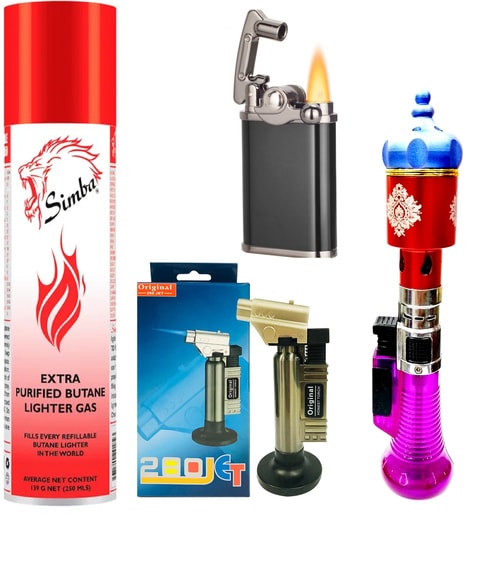 Butane gas clearance lighter