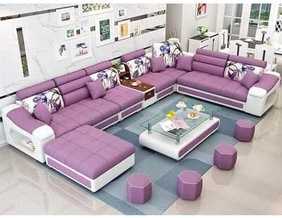 Corner l shape on sale sofa set