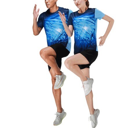Pack Of 2 Comfortable Sportswear Set For Couples With Ultra Soft Polyster For All Types Of Sports With Beautiful Design (L)