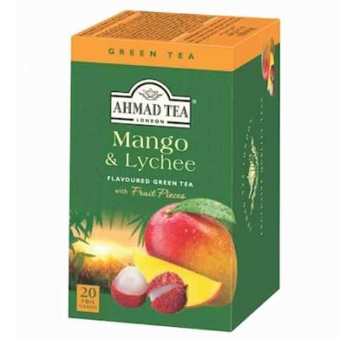 Ahmad Tea Green Mango And Lychee 20 Bag