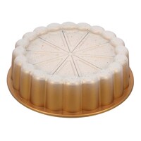Royalford Elegant Bundt Cake Pan, Aluminium Bakeware, Rf10841, Beautiful Design Cake Tin, Granite Coated Non-Stick Pan For Easy Food Release &amp; Clean Up, Oven Safe Cake Tin