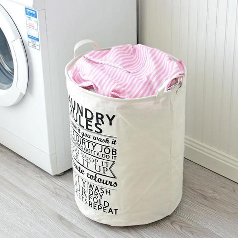 Buy DEALS FOR LESS Laundry basket Laundry rules design. Online