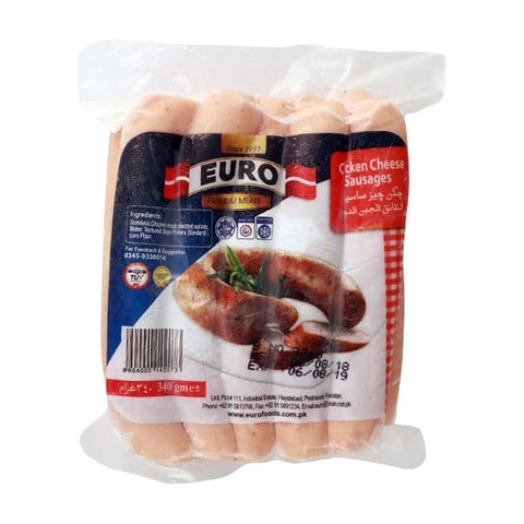 Euro Frank Cheese Sausages 340 gr