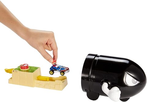 Hot Wheels Mario Kart Bullet Bill Playset GKY54
