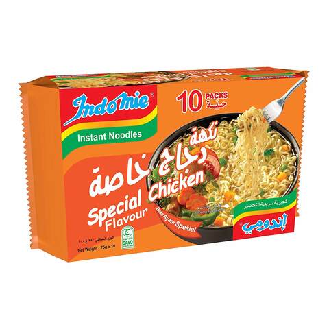 Indomie Special Chicken Flavour Instant Noodles 75g Pack of 10