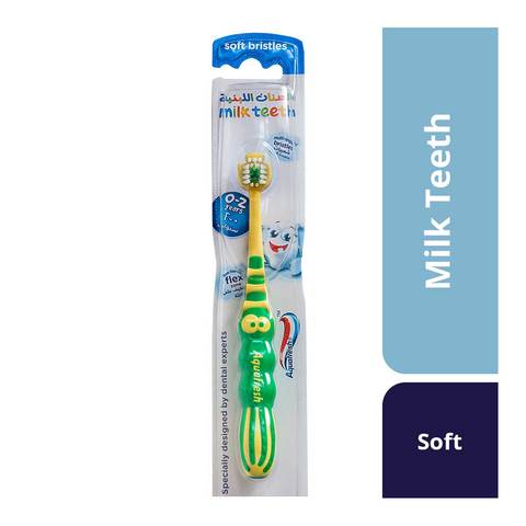 Aquafresh Milk Teeth Soft Toothbrush Multicolour