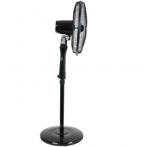 AFRA Japan Electric Stand Fan AF 1660BKR 60W Adjustable Height 5 Blades Includes Remote Control Black G Mark ESMA RoHS And CB Certified 2