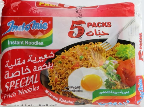 Indomie Special Fried Instant Noodles 85g Pack of 5