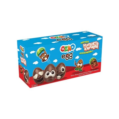 Solen Ozmo Chocolate Egg Faces 20g Pack of 24