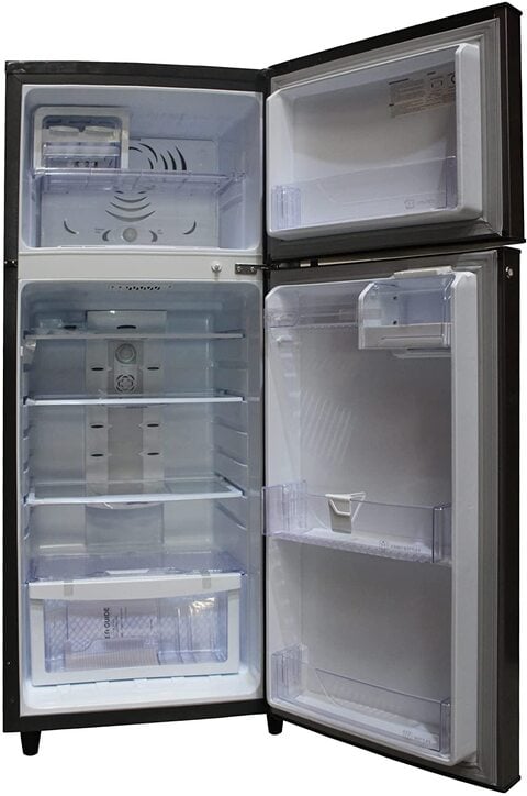 Nikai 425L Gross &amp; 275L Net Capacity Double Door Frost Free Refrigerator, Silver, NRF425FSS, 10 Years Compressor Warranty (Installation Not Included)