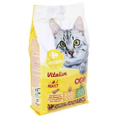 Buy Carrefour Cat Food Rabbit With Turkey And Vegetables 4 Kg