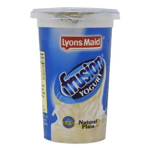 Lyons Maid Frusion Natural Plain Yogurt 500ml