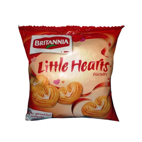 Britannia Little Hearts Biscuits 50.5g