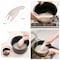 ZENHOME Rice Colander Classic Simple Multi Function Rice Washer Practical Kitchen Plastic Basin Drainer Spoon Pasta filter Beige