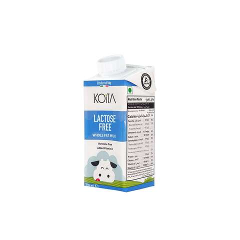 Koita Lactose Free Full Fat Milk 200ml