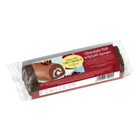اشتري شيف تشويس كيك سويس رول بالشوكولاته 300 غرام في الامارات