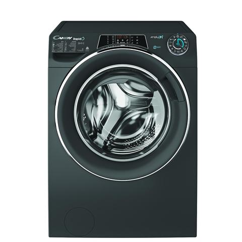 Candy Rapid'O Washer Dryer 9kg Wash + 6kg Dry - ROW4966DHRR/1-19 - 1400rpm - Anthracite - WiFi+BT - Steam Function - 6 Digit Display