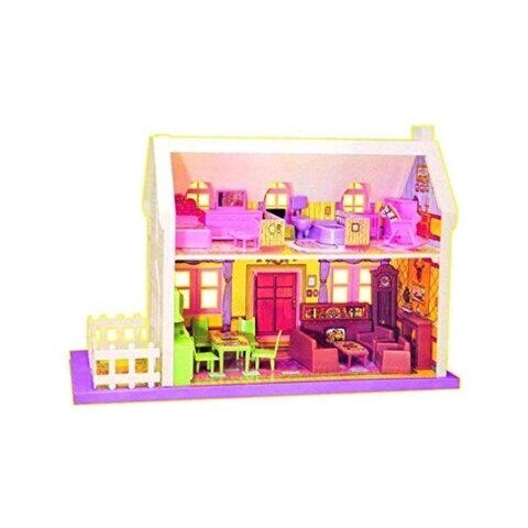 Doll House Playset Multicolour Pack of 34