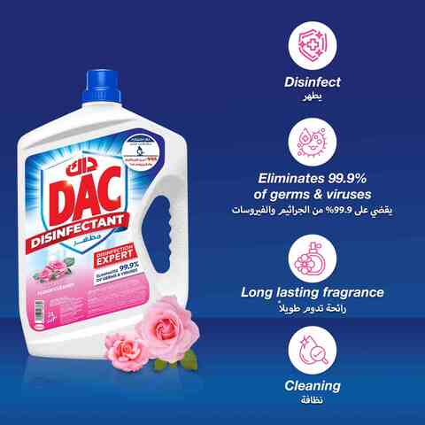 Dac Disinfectant Rose 3L